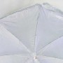 Зонтик пляжный С 36388 (30) 5 цветов, С НАПЫЛЕНИЕМ, d = 150см, длина 180см