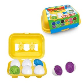 Транспорт 3D сортер 54435 (36/2) "4FUN Game Club", "Яєчний лоток", 6 штук в коробці