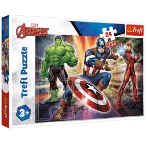 Пазлы Trefl Marvel В мире мстителей 24 элемента Maxi (14321)