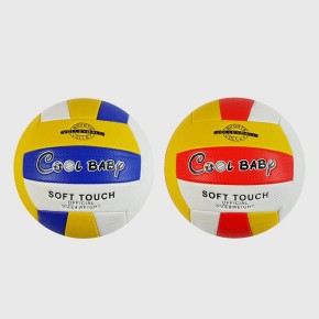 М`яч футбольний 2 види, 280-300 грам, матеріал м`який PVC /100/ M48482