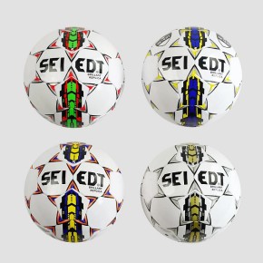 Мяч футбольный 4 цвета, 260-280 грамм, материал PVC /100/ C40065