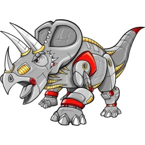 Картина по номерам Космический носорог Strateg 30х30 см (ES159) 
