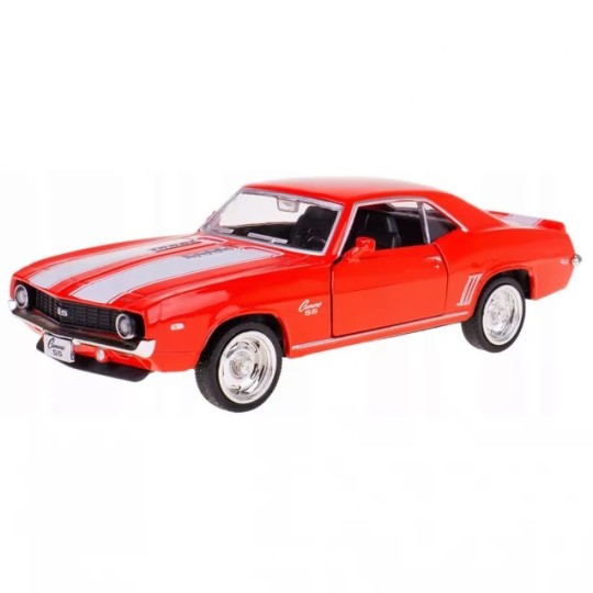 Автомодель - CHEVROLET CAMARO 1969 (красный) 250336