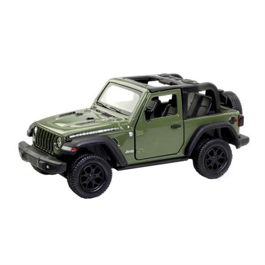 Автомодель - JEEP WRANGLER RUBICON 2021 (зеленый) 250339