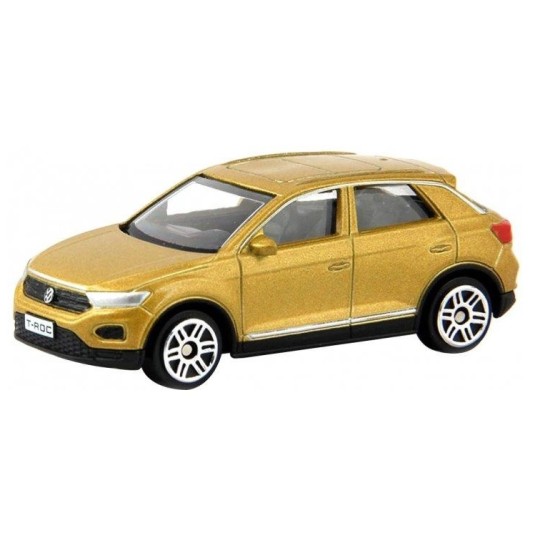 Автомодель - VOLKSWAGEN T-ROC 2017 (золотой) 250345