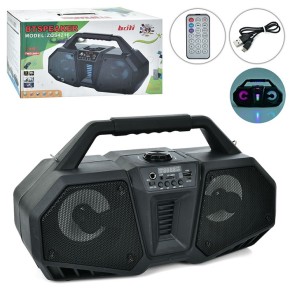 Портативная колонка BT Динамик 2х15 Вт Bluetooth FM радио (ZQS-4216)