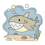 Водяні розмальовки 4 : Морські тварини Талант