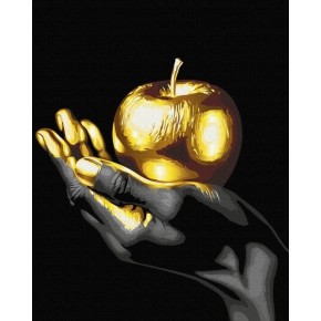 Картина по номерам Золотой фрукт 40х50 см BSB0011