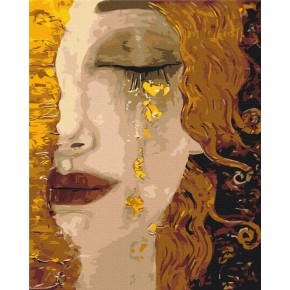 Картина за номерами Золоті сльози Анн-Марі Зільберман 40х50 см BS51349