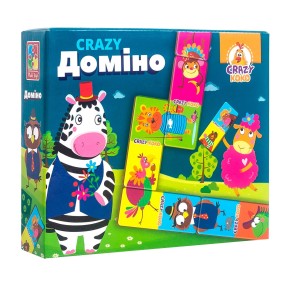 Игра настольная Vladi Toys Crazy Домино VT8055-10