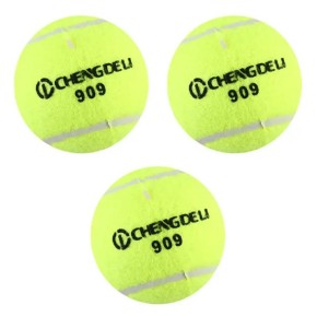 Мячики для тенниса 3 штуки /80/ 909