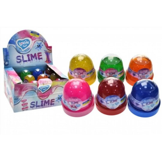 Игрушка-антистресс Lovin Glitter slime 120 мл