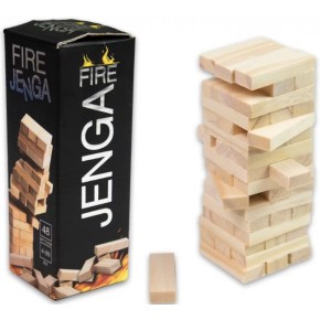 Настільна гра Стратег Fire Jenga 48 брусків (30848)