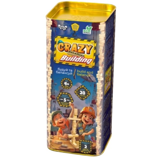 Настільна гра Danko Toys Crazy Balance Building (CBB-01)