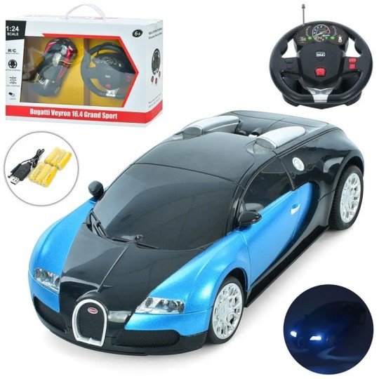 Машина на радіокеруванні Bugatti 18.5 см 1:24 (B24A)