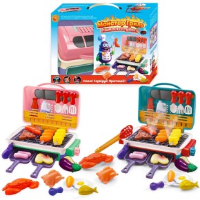 Дитячий Майстер Гриль WToys продукти змінюють колір зі звуком (22542)