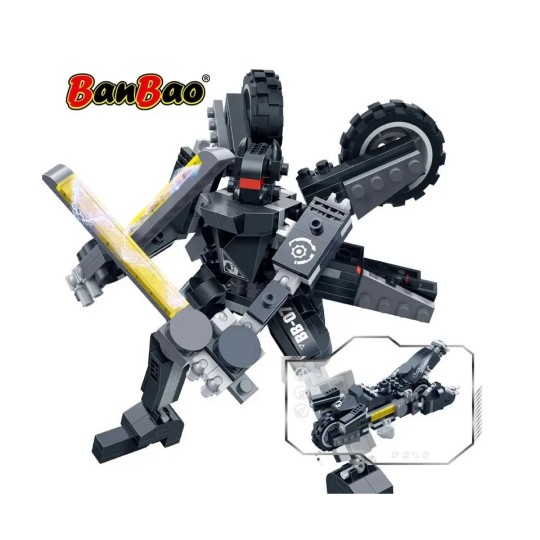 Конструктор-трансформер BanBao Mech 2 Блейд 255 елементів (6319)
