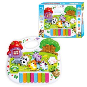 Музыкальное пианино WToys (укр)(18126)