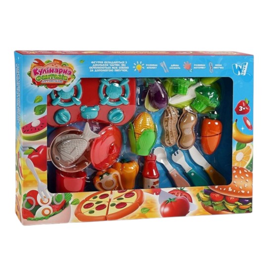 Набір продуктів WToys Кулінарна фантазія 24 елемента (10385)