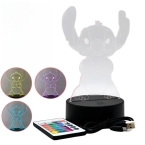 Нічник A-Toys "Стіч" 9х9х17 см C69302