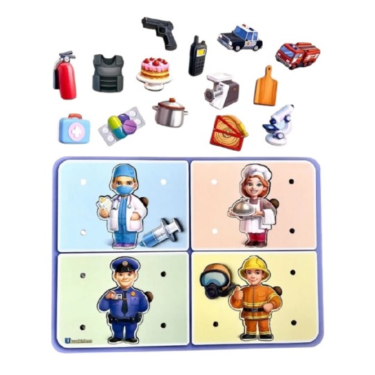 Игра развивающая Профессии (ПСФ160)