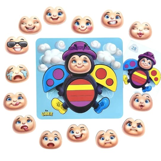 Игра развивающая Солнышко эмоции и цвета (ПСД280)