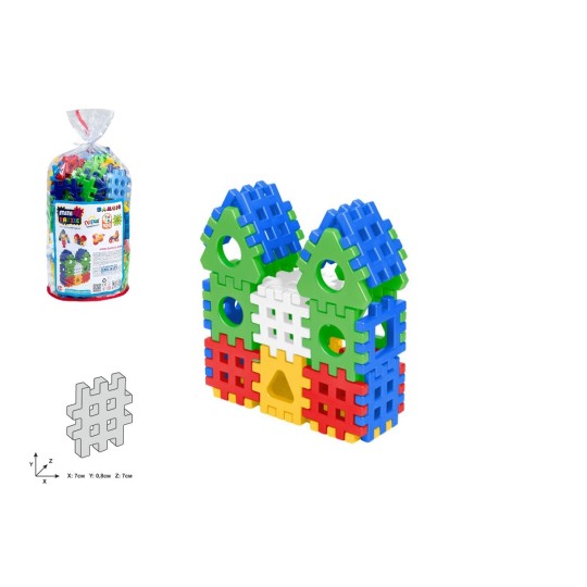 Конструктор Бамсик Mini pazzle №1 100 штук (120/1)
