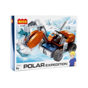 Конструктор COGO Криголам Місто 200 деталей (4187)