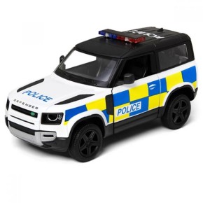 Машинка металлическая джип Land Rover Defender 90 5'' Police (KT5428WP)