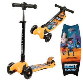 Самокат трехколесный Best Scooter L-1488