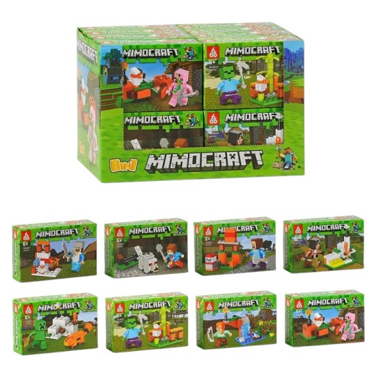 Конструктор Mimocraft 38 деталей 15*10*4 (66117)