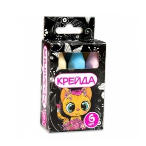 Крейда Олівець Стратег 6 штук (50111)