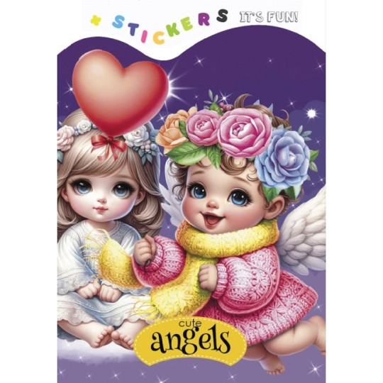 Розмальовка Cut Angels 8 сторінок (24268)