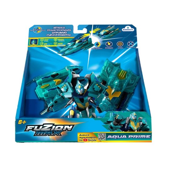Игровой набор катеров-трансформеров Fuzion Max Аква Прайм (54004)