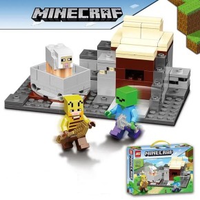 Конструктор МС Minecraf 173 деталі 38х29х6 см (81007)