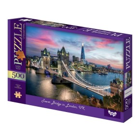 Пазлы Danko Toys Tower Bridge в Лондоне №8 500 элементов (С500-15-08)