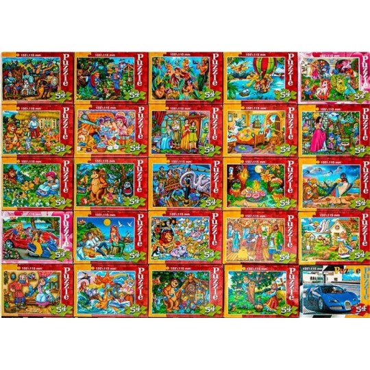 Пазлы Danko Toys 54 элемента Микс (160) (C54-...-...)