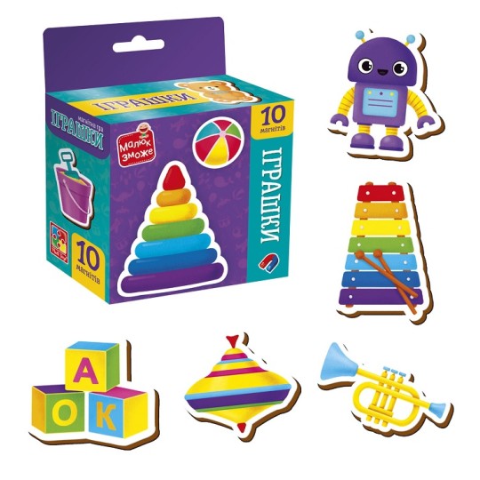 Настольная магнитная игра Игрушки (VT3106-33)