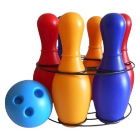 Игровой набор для боулинга Радуга 6 ДС (725)