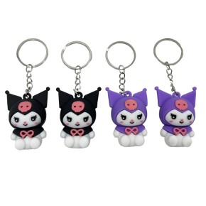 Брелок Зайчик Kuromi 4.5 см (700-11)