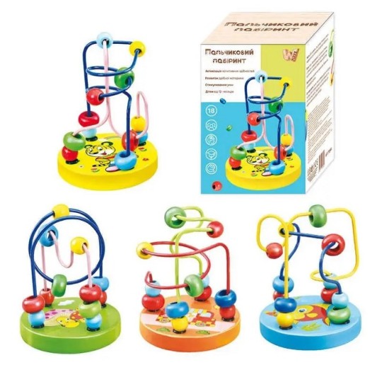 Пальчиковый лабиринт WToys 11х9 см. (70544)