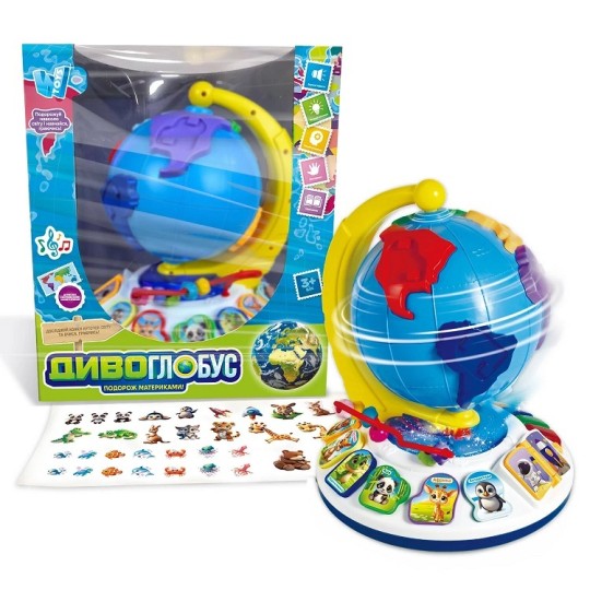 Чудо-глобус WToys на русском языке
