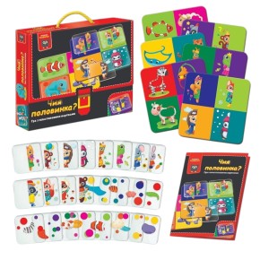 Игра развивающая Vladi Toys Чья половинка (укр) (VT1302-30)