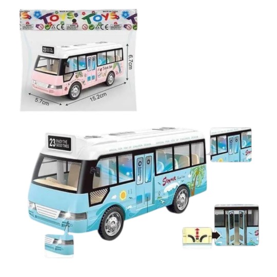Автобус 15х5х5.5 см (7723)