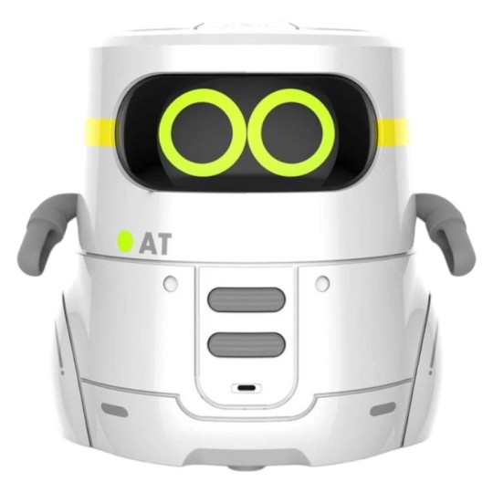 Розумний робот AT-Robot 2 з сенсорним керуванням та навчальними картками (AT002-01-UKR)