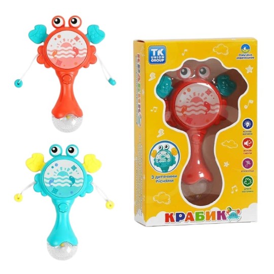 Музичне брязкальце TK Group Крабик (TK82855)