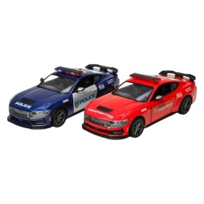 Модель легковой Ford Mustang Dark-Horse 5" Police/Firefighter (KT5455WPR)