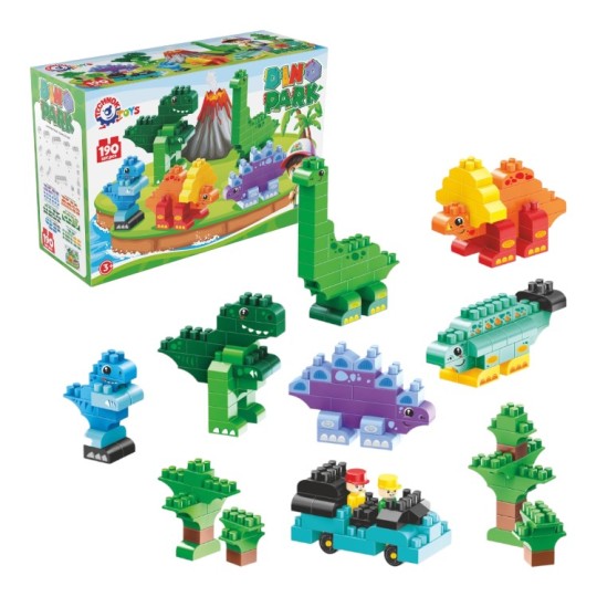 Конструктор ТехноК Dino Park 190 деталей (2222)