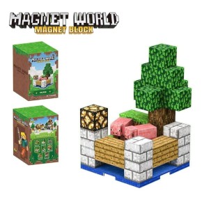 Конструктор магнітний Magnet World з магнітними тваринами 37 деталей (T9904)
