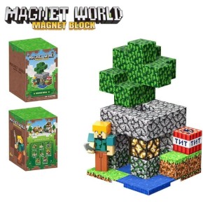 Конструктор магнітний Magnet World 47 деталей (T9903)